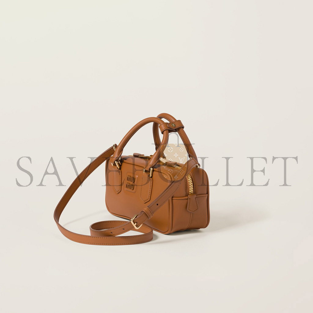 M1v M1v arcadie leather bag 5bb142 (22*10.5*7.5cm)